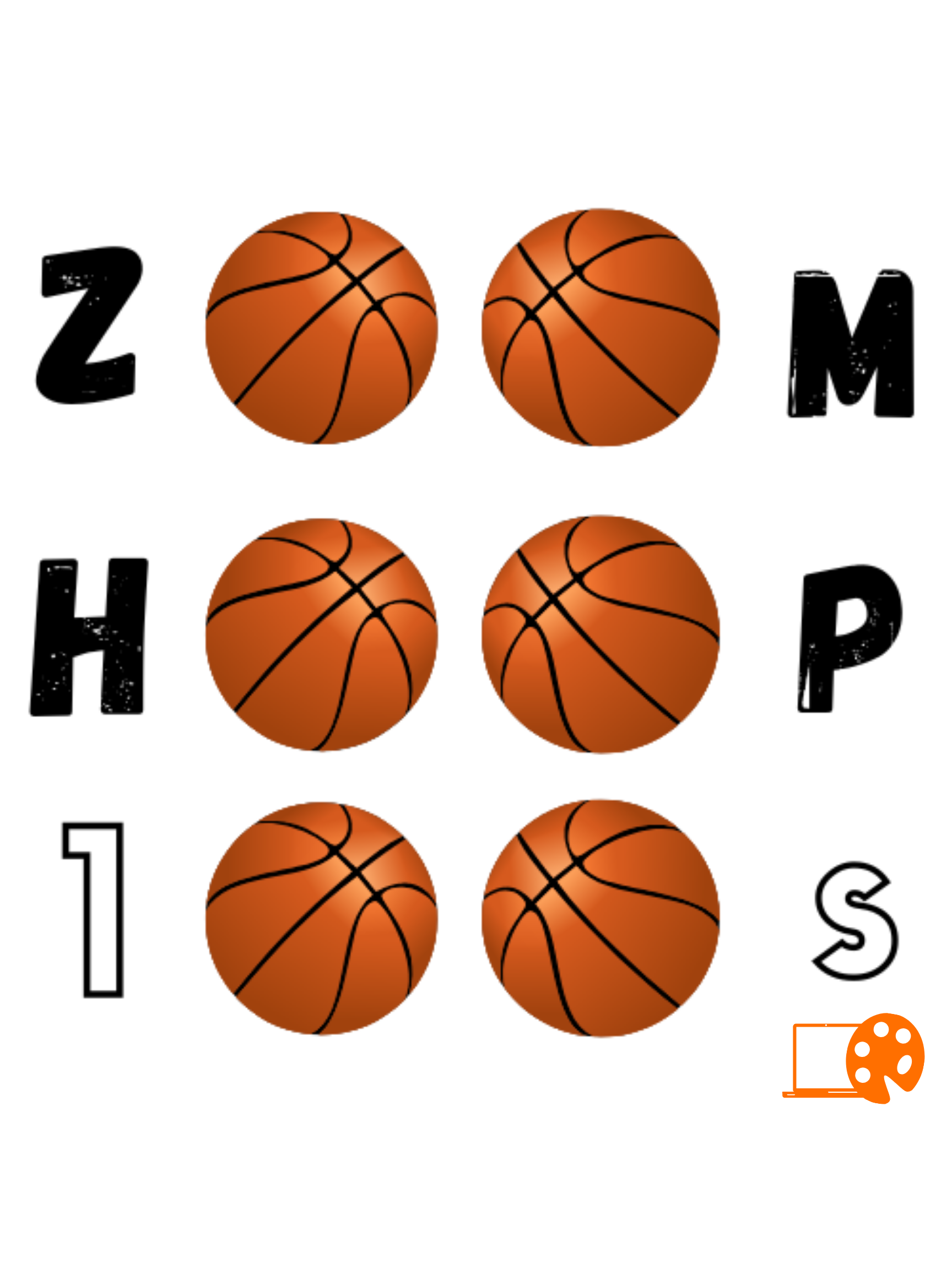 Zoom Hoops graphic version 4